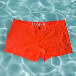 Hurley Phantom Board shorts - juniors - size 7 - neon orange